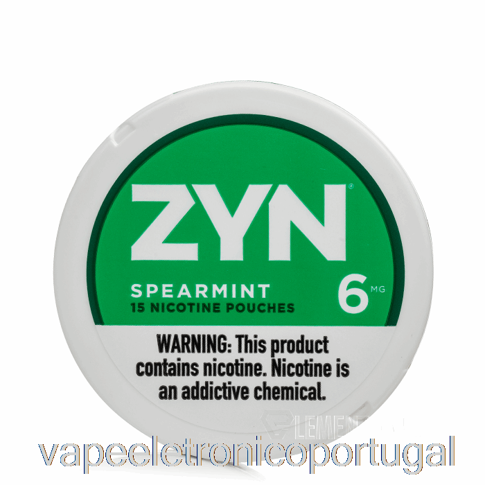 Bolsas De Nicotina Vape Eletronico Zyn - Hortelã 6mg